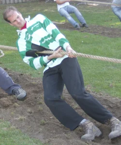 Voorzitter Arend Raadsveld